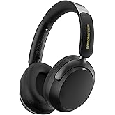 Monster Persona 3rd ANC Bluetooth Headphones, Over Ear Headphones with Bluetooth 5.4, 70 Hours Playtime Noise Cancelling Headphone with Mic, Foldable Lightweight Headset Comfort Fit, Black