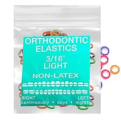 Neon Non-Latex 100 counts Intraoral Elastic Bands