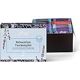 Yogi Relaxation Sampler Box (32 Tea Bags) - 8 Favorite Herbal Teas for Stress Relief & Sleep - Organic & Caffeine Free