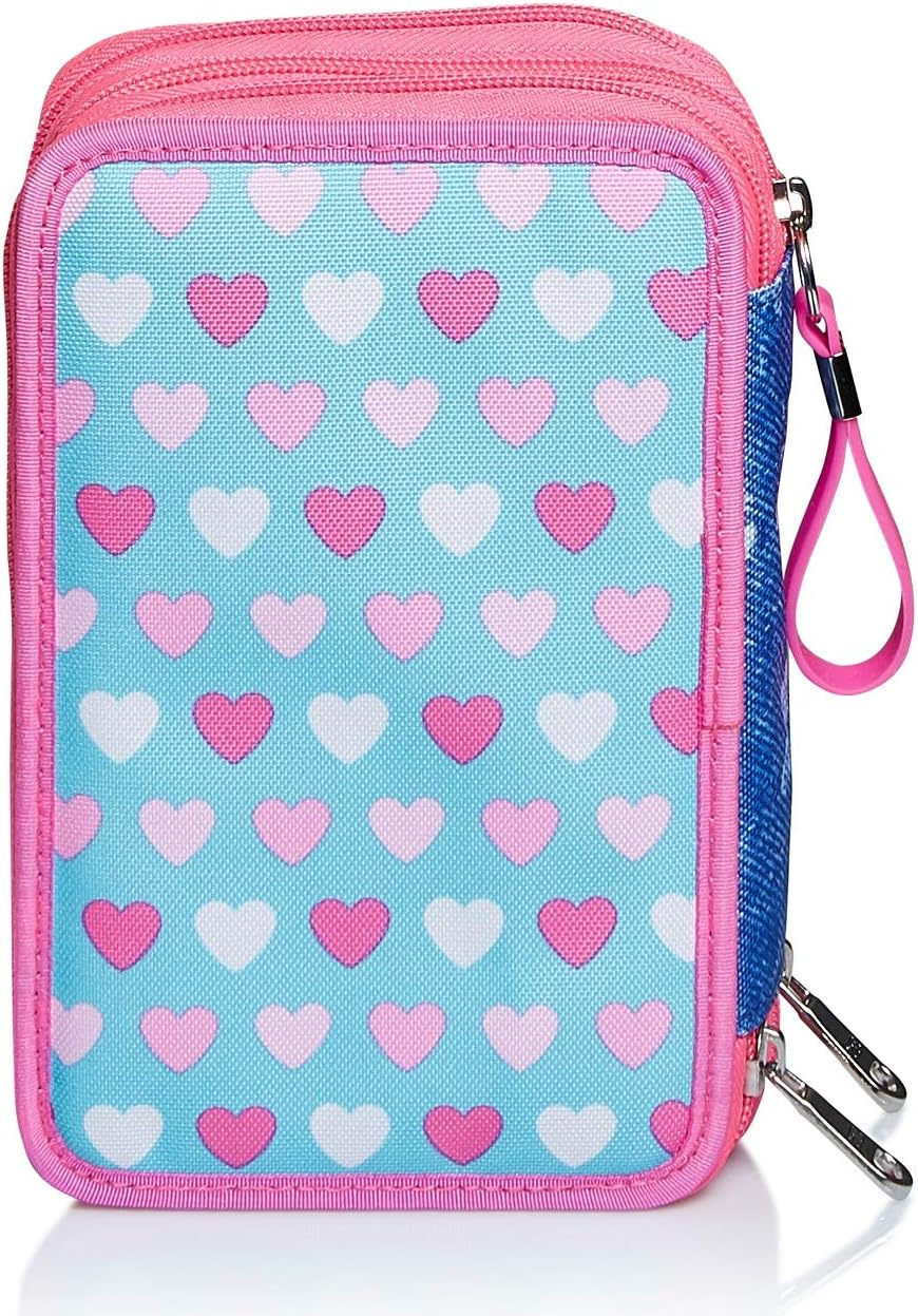 Seven Pencil case, Pen bag, multicolor, Box for Stationery Pen Pouch filled with Pens, Markers & more - Image 4