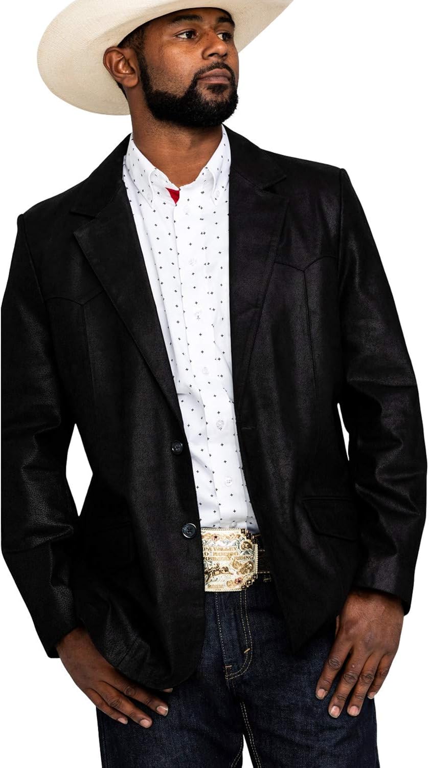 602-63 Cody James Mens Western Leather 