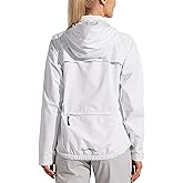 Willit Women's Cycling Running Jackets Rain Windproof Jackets Lightweight Windbreaker Bike Hiking Jacket Packable Hooded
