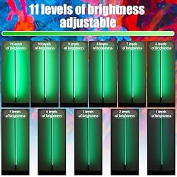 4 Pack 4ft Portable Battery Powered Tube Light