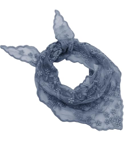 Amazon.com: Lace Flower Hair Scarf White Bandanas for Women 