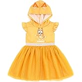 Bluey Bingo Girls Mesh Cosplay Dress Toddler to Big Kid
