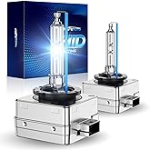 Marsauto D3S HID Bulbs, 8000K Cold White Xenon Bulb, 66340 42403 42302 for HID Replace, Plug and Play, Pack of 2, Fit for RV light bulb