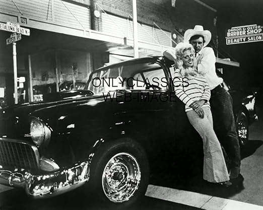 1973 Harrison Ford Chevrolet Hot Rod American Graffiti Movie Photo Auto Racing Contemporary 1940 Now Photographic Images