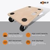 Move It Platform Dolly with Grip Pads 180kg Load Heavy-Duty 45x30cm view 2