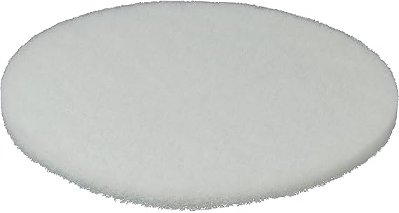 Overmat 28561 Pad weiss, 20 mm dick, Ø 305 mm - 12', 5-er Pack weiss