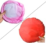 Heppurg Portable Small Animal Playpen 120cm Pink White Foldable Tent view 5