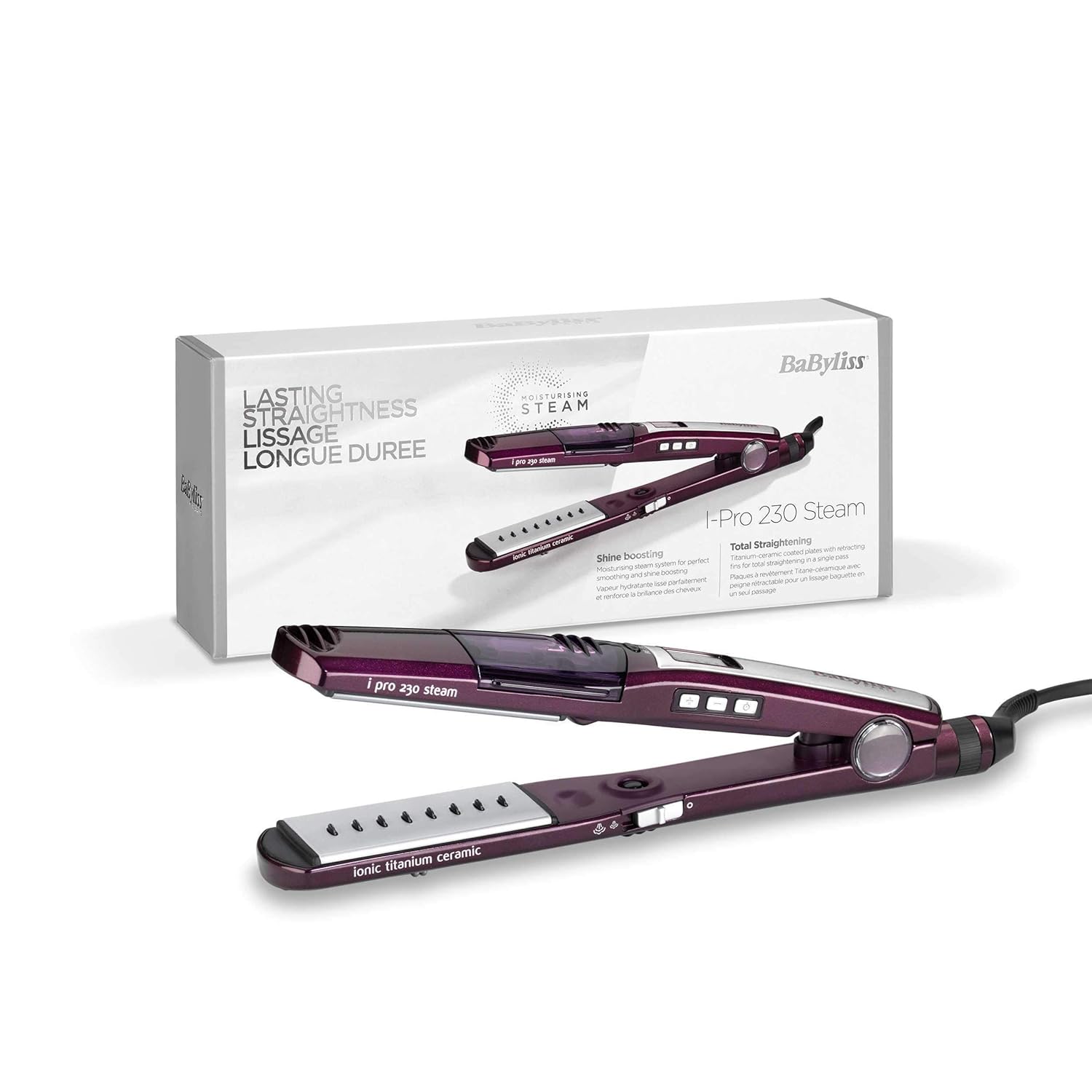 steam shine styler babyliss