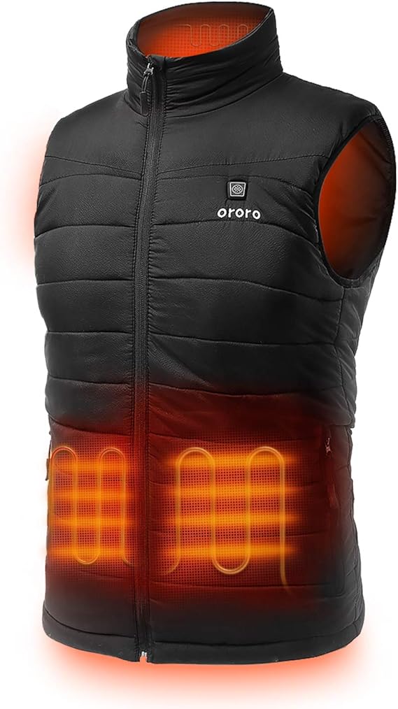 ORORO Men's Heated Outer vest. Amazon.co.uk Clothing