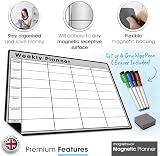 The Magnet Shop 1 Magnetic Whiteboard Planner Pack Weekly Calendar My List 4 view 3
