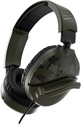 Turtle Beach Recon 70 Camo Green Wired Multiplatform Gaming Headset view 3