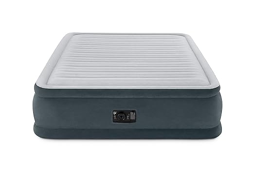 Intex 64414 Fibertech comfortplush - Colchón hinchable, 152 x 203 ...