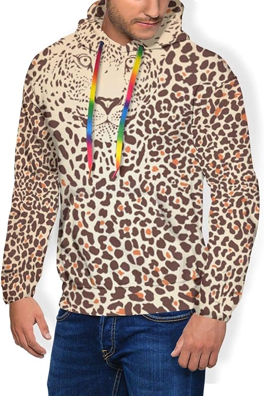 leopard pullover fleece