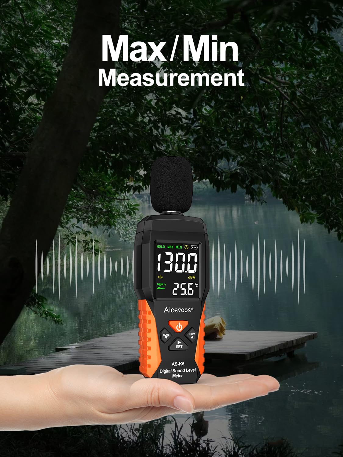 Mua Decibel Meter Portable Sound Level Meter dB Meter decibel sound ...