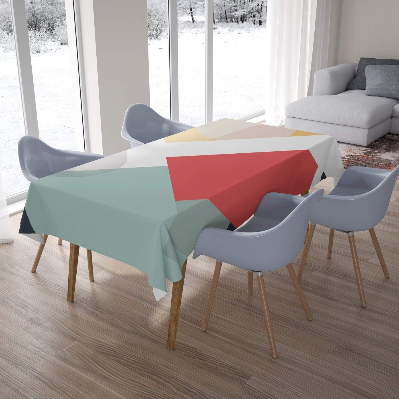Bonamaison Kitchen Decoration, Tablecloth, 140cm x 200cm - Designed and Manufactured in Turkey