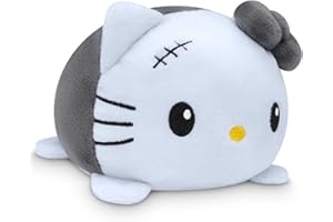 TeeTurtle - The Officially Licensed Original Sanrio Plushie - Mummy + Monster Hello Kitty - Cute Sensory Fidget Stuffed Animals That Show Your Mood - Perfect for Halloween!