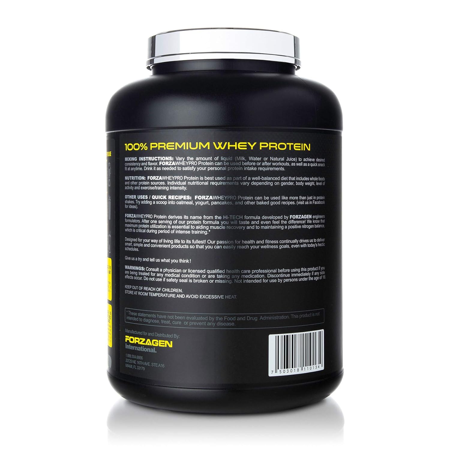 Forzagen Protein Powder 5lb Best Whey Protein Weight