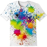 LAIDIPAS Boys Girls 3D Graphic Shirts Cool Crewneck T-Shirt Unisex Short Sleeve Top Tees 6-16 Years