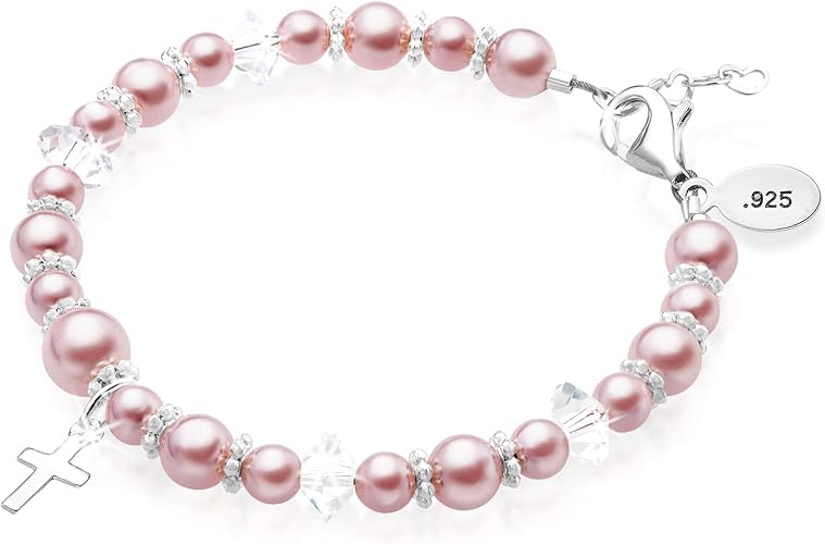 christening bracelet for baby girl