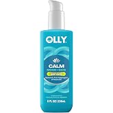 OLLY Calm Body Lotion-Serum Nourishing Cleanser Eucalyptus Amber Scent 8oz | For Skin Barrier Repair, Deep Hydration, with Hyaluronic Acid, Adaptogens &amp; Vitamin B3