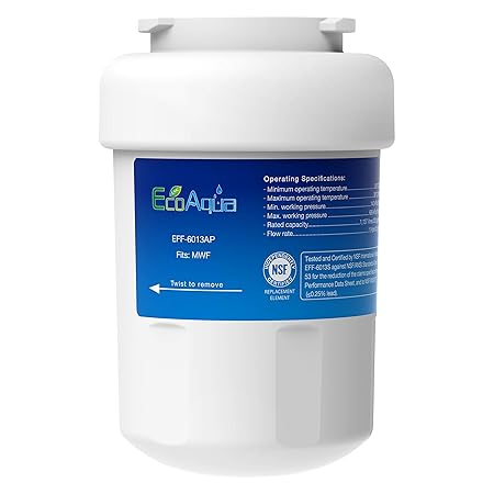 ECOPURE EFF-6013A DE AGUA, COMPATIBLE CON GE SMART NEVERA FILTRO ...