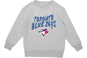 Gertex Toronto Blue Jays Kids Crewneck Sweatshirt for Young Children | Multiple Designs | Officially Licensed Merchandise