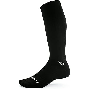 Swiftwick ASPIRE TWELVE Running Socks, Knee High Compression Fit