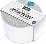 WoodPress 50mm Matt White Melamine Edge Banding 7.5m Self-adhesive