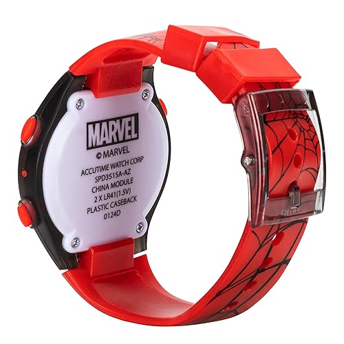 Marvel Amazon Light Watch Marvel Spider-Man Kids Flashing Light-Up