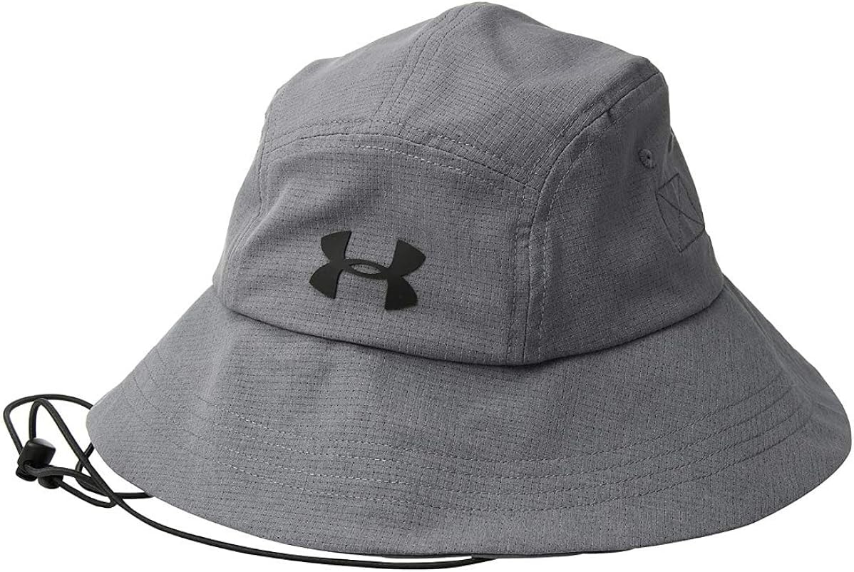 Under Armour Mens Warrior 2.0 Bucket Hat Grey Clothing