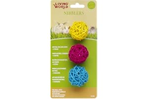 Living World Nibblers, Willow Chews, Balls