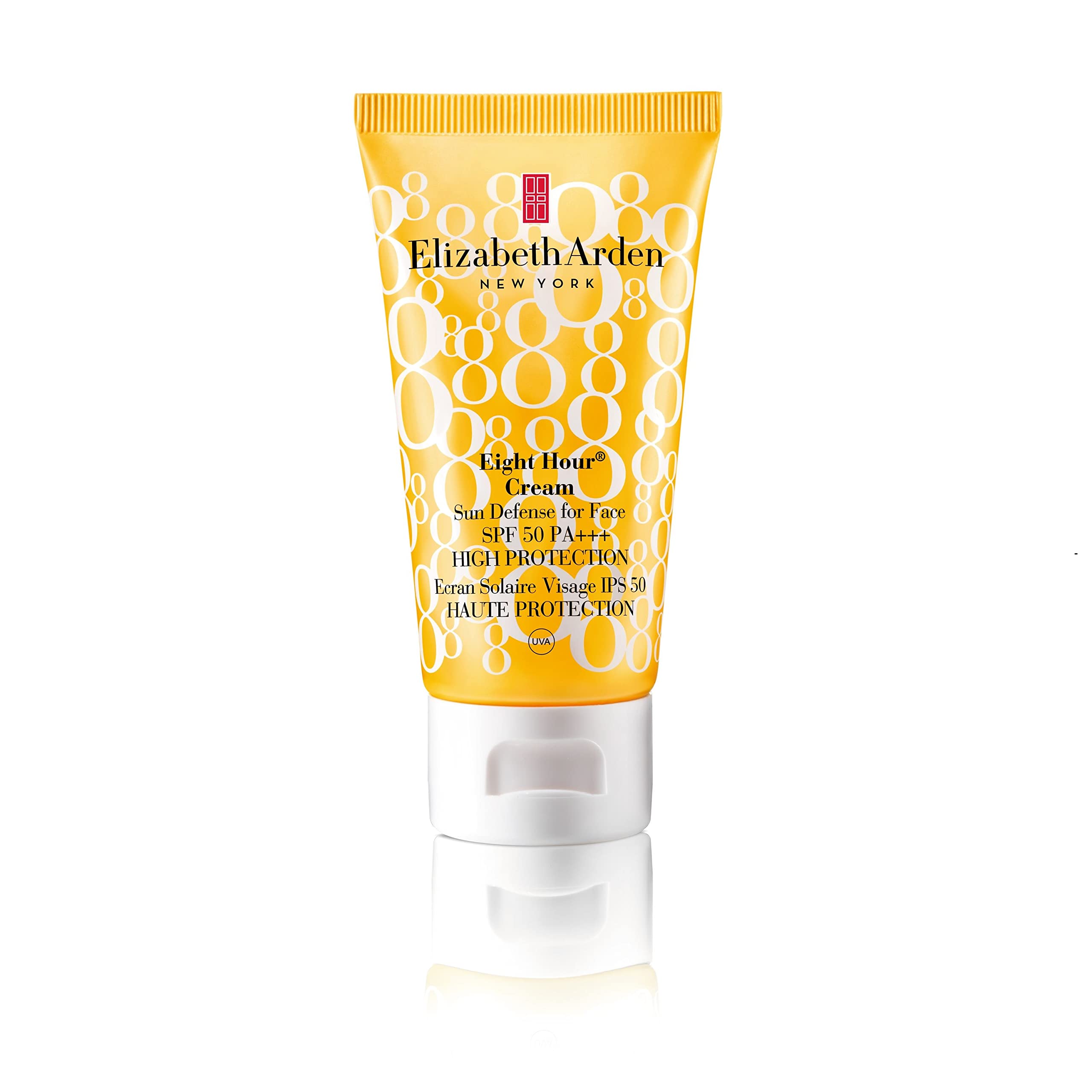 Elizabeth Arden Eight Hour Cream Sun Defense Face Cream SPF50 PA+++ (50ml) high SPF factor, broad spectrum UVA UVB sunscreen for face and body