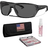 Oakley SPLIT SHOT OO9416 Rectangle Shape Sunglasses w/Official Eyewear Kit | Men's &bull; Dual-Lens Design &bull; O Matter Frame &bull; Unobtainium Nosepads &bull; No-Slip Earsocks &bull; Impact Protection &bull; Polarized Available
