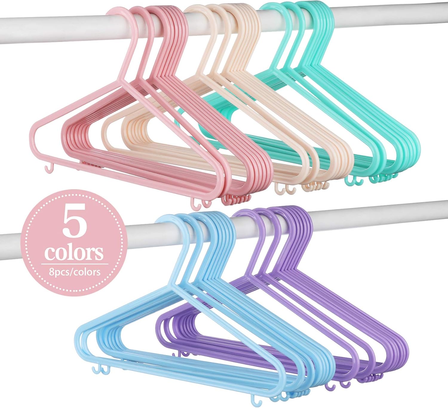 ilauke 40 Pack Baby Hangers - Image 5