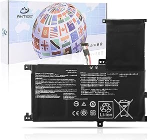 ANTIEE B41N1532 Laptop Battery Compatible with Asus Q504U Q504UA Q534UA Zenbook Flip UX560 UX560UA Q504UAK UX560UA-1B UX560UA-FZ015T Q504UA-BBI5T12 BHI5T13 BI5T26 0B200-02010100 15.2V 50Wh 3320mAh