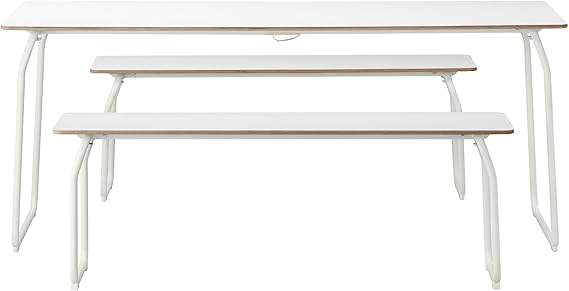 Zigzag Trading Ltd Ikea Ps 2014 Table 2 Bancs En Exterieur Blanc Pliable Amazon Fr Cuisine Maison Zigzag Trading Ltd Ikea Ps 2014 Table 2 Bancs En Exterieur Blanc Pliable Amazon Fr Cuisine Maison