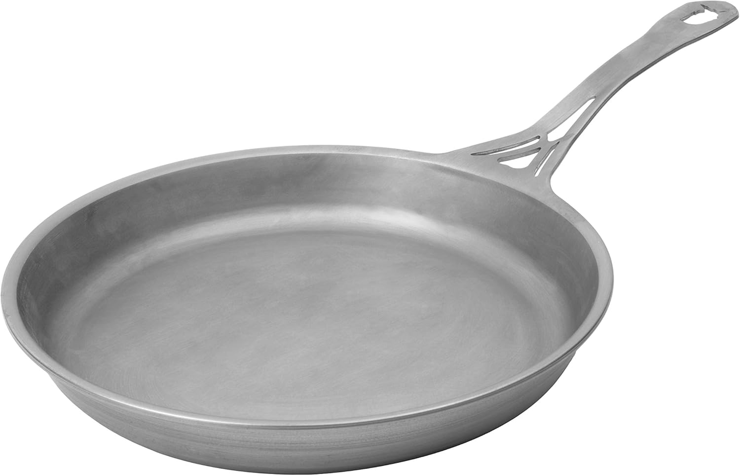 SOLIDTEKNICS US-ION 10-inch Wrought Iron Skillet –1/8-inch Seamless Cookware, Raw Finish, Made in the USA