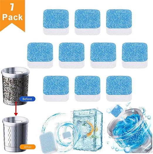 PAICCS Tableta Efervescente de Limpieza Profunda de la Lavadora ...