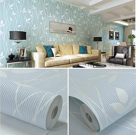 Amazon Co Jp ウォールステッカーの壁画取り外し可能な壁紙ボーダー 53x300cm子供の部屋 の壁の紙のためのリビングルームの装飾3dタンポポの壁紙用の自己接着壁紙を不織布 Color 24 Dimensions 53 X 300 Cm ホーム キッチン