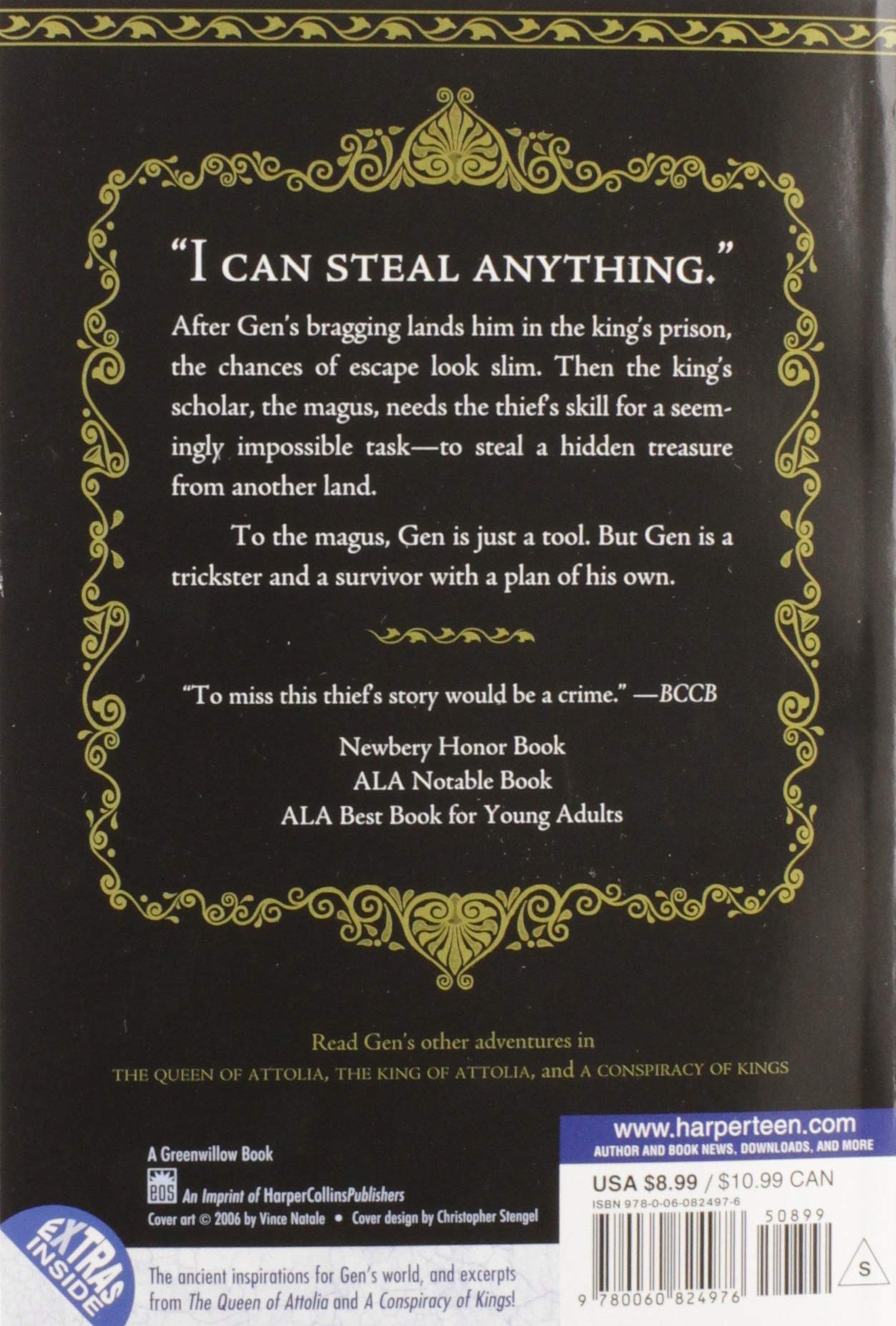 The Thief (The Queen's Thief, Book 1) The Thief (The Queen's Thief, Book 1) Paperback Audible Audiobook Kindle Hardcover Audio CD