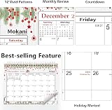 MOKANI Desk Calendar 2026-2027 Small Standing Monthly Planner 8x6 in view 2