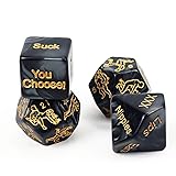kykake 4Pcs Date Night Dice for Couple, Valentines