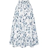 Scarlet Darkness Renaissance Skirt Maxi Long Skirts for Women High Waist A Line Skirt