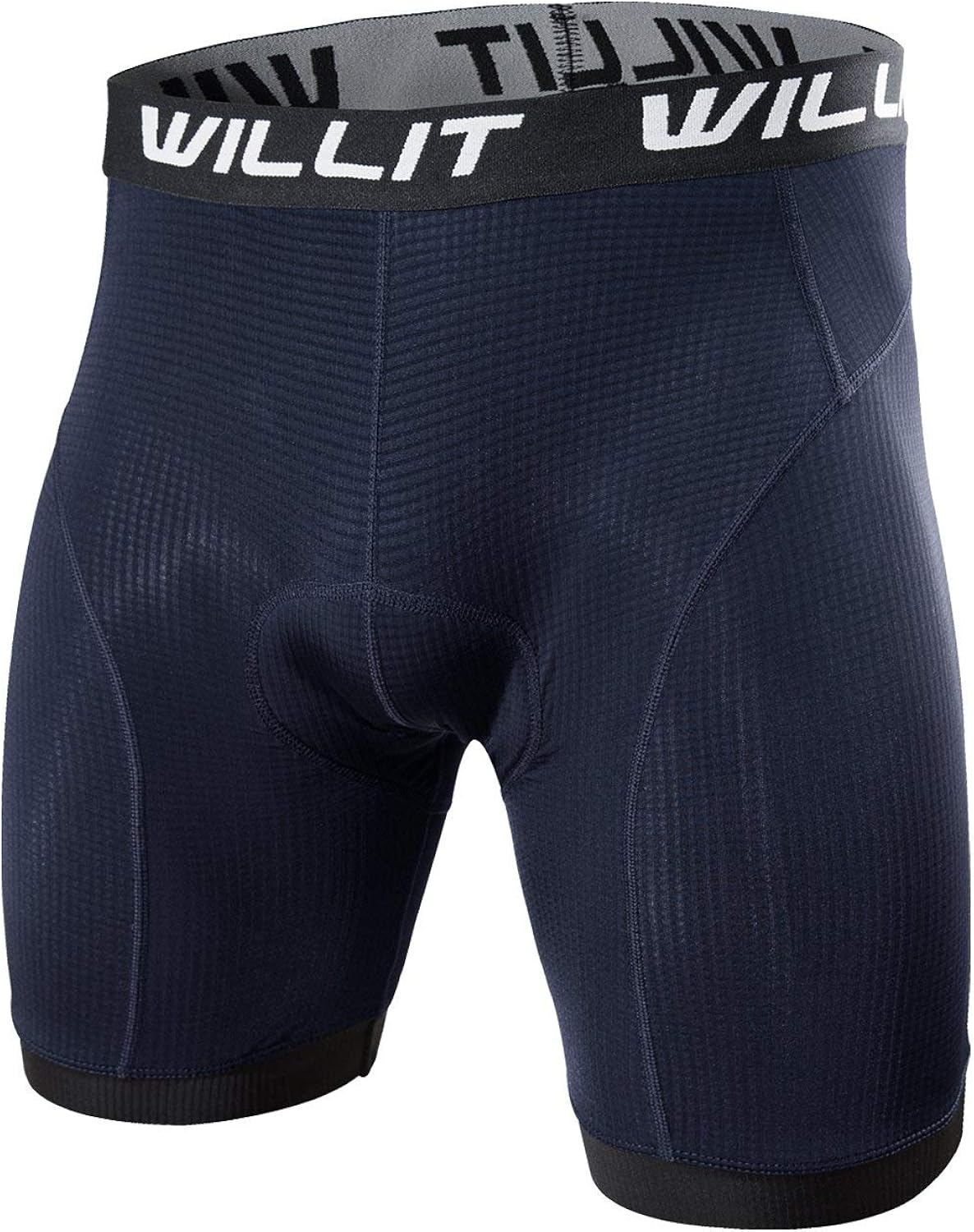 Willit Mens Bike Underwear Shorts 3D Padded Cycling Bicycle Shorts MTB Liner Shorts Anti-Slip: Clothing