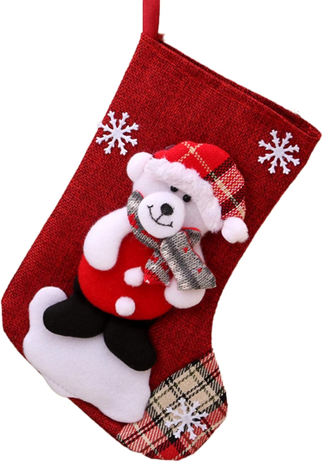 18 Inches Personalized Holiday Knitted Christmas Stocking