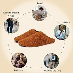 QFH Adult Comfort Indoor House Slippers - Womens