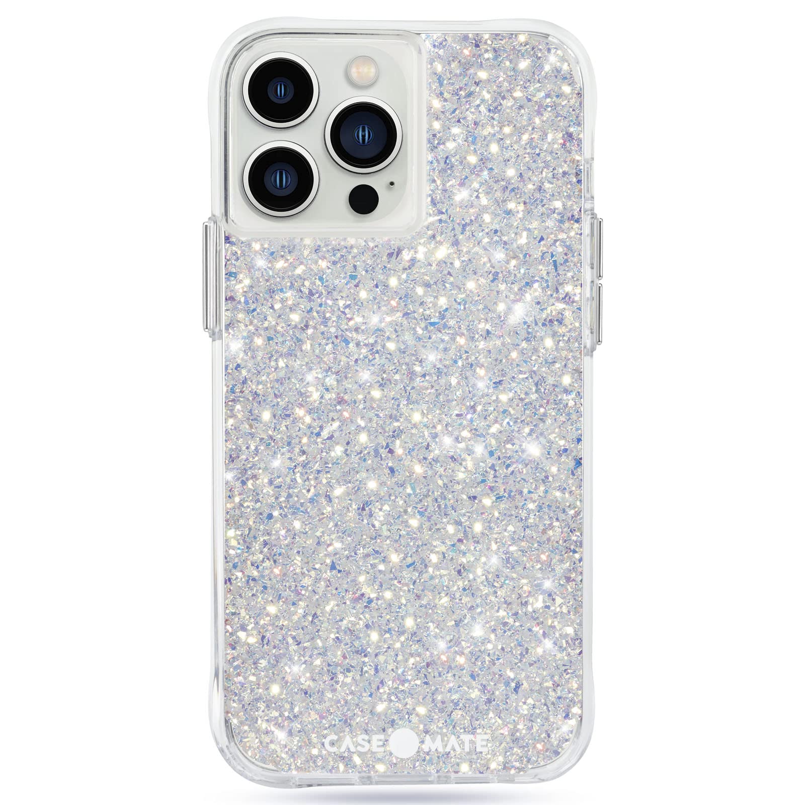 CASE-MATE Twinkle Case protective cover compatible with Apple iPhone 13 Pro case glitter [Shockproof | Antimicrobial | 10 ft drop protection | Iridescent surface] - Stardust — image 1